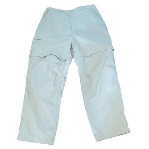 NorthEast Outfitters Convertible Pants Womens 16 Khaki Hiking Zip Off Outdoors